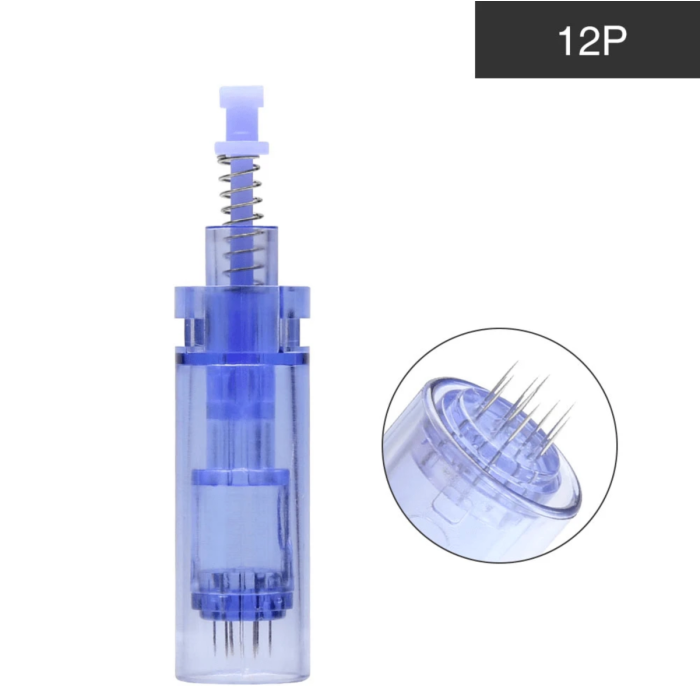 Dr. Pen Micro Needles 12 pins blauw per stuk