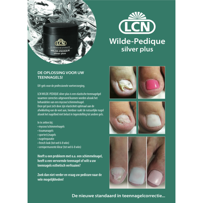 LCN wilde pedique balie poster A4 salon