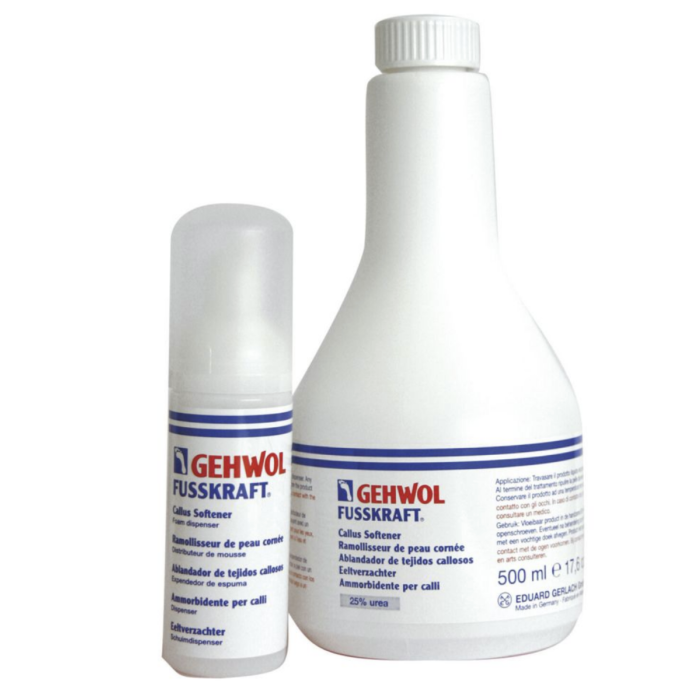 Gehwol Fusskraft eeltweker 25% urea 500ml