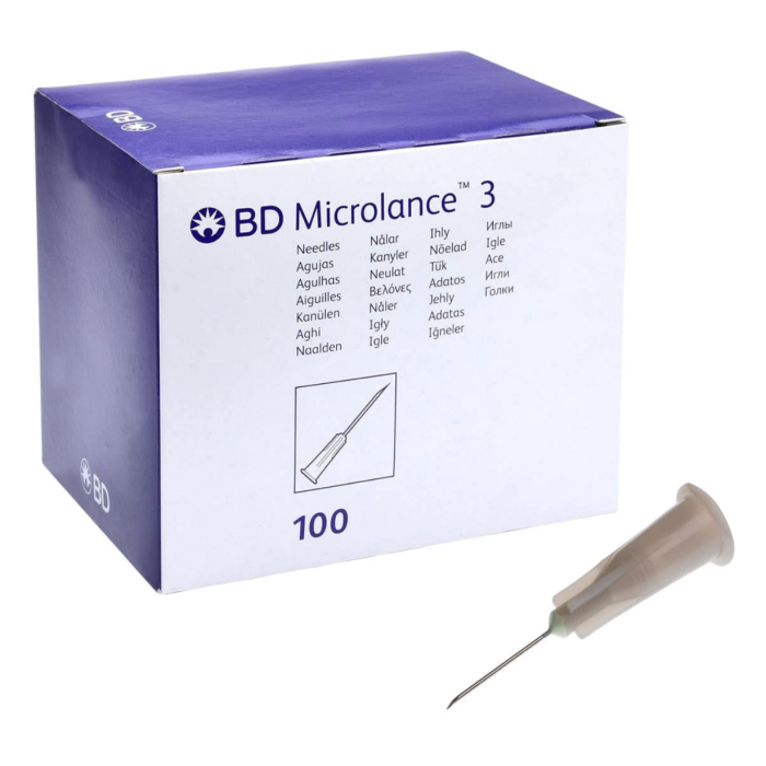 Microlance Milia naalden 27G x 1\2, 0.40 x 13mm 100st