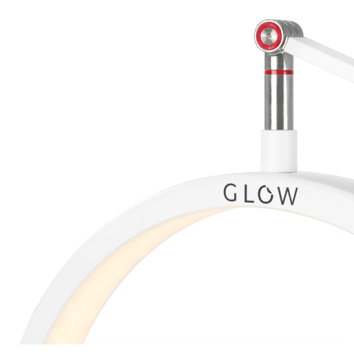LED Glow lamp tafelmodel wit M3X (41cm)