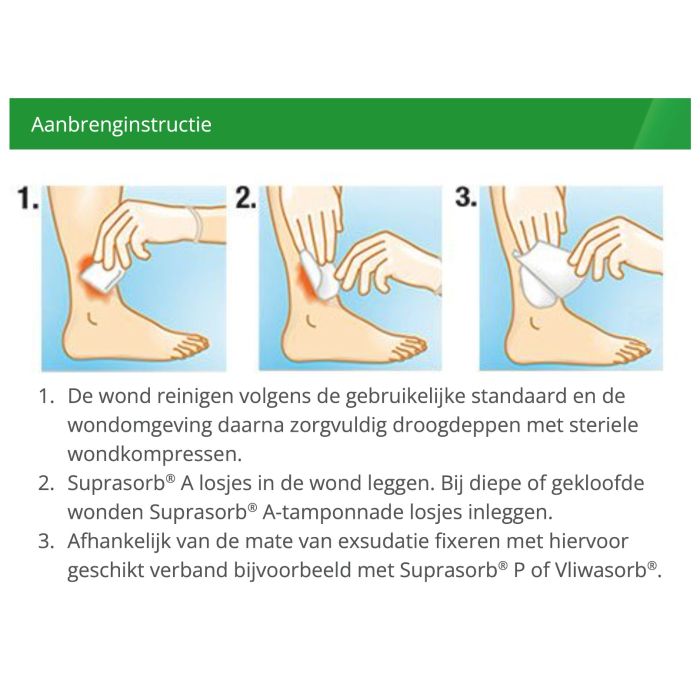 Suprasorb A tampon 30cm 2g