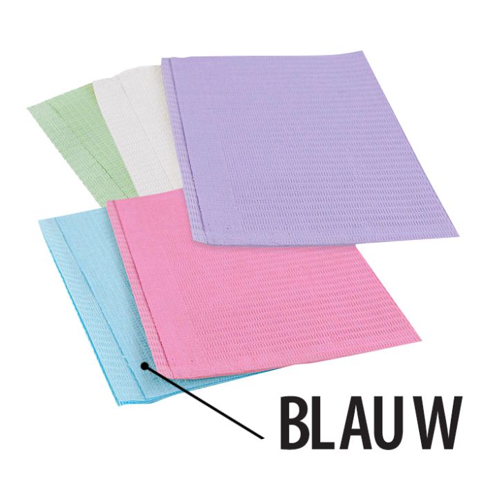 Teqler dental towels blauw 500 vel