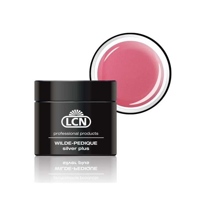 LCN WILDE-PEDIQUE silver plus pink, 10ml