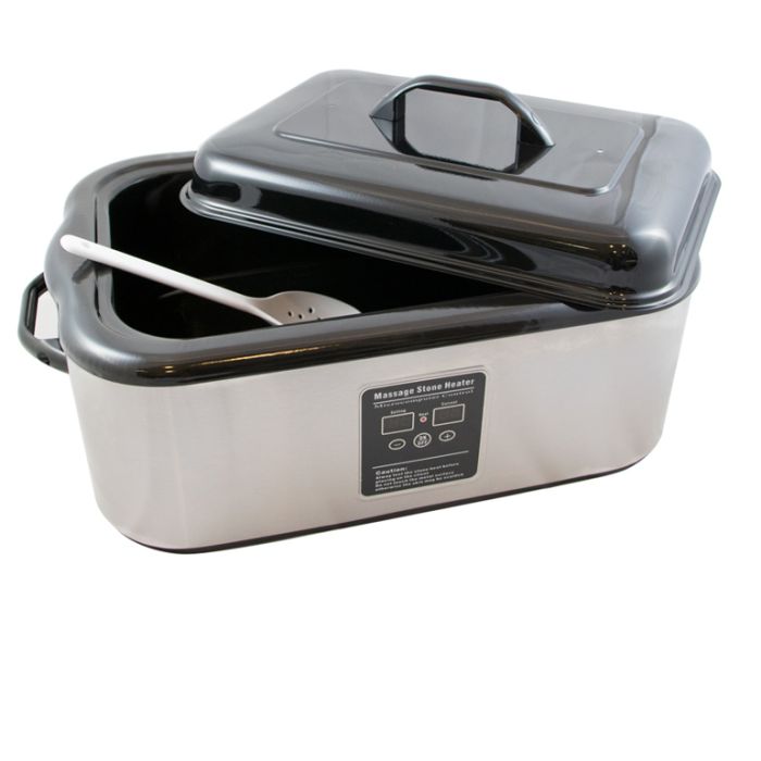 Hot stone heater digitaal 18 liter