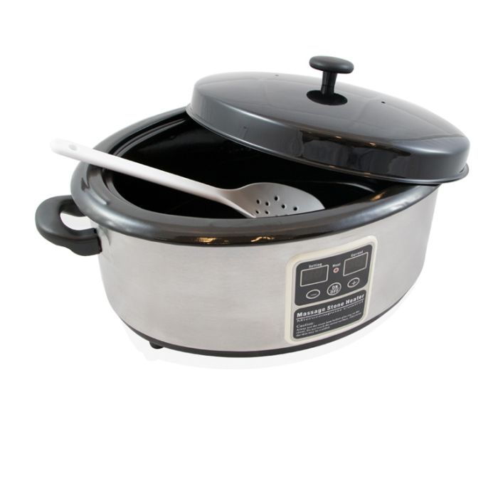 Hot stone heater digitaal 6 liter