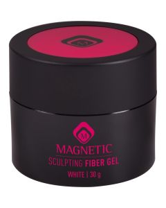Magnetic Sculpting Fiber White gel 30g 104146