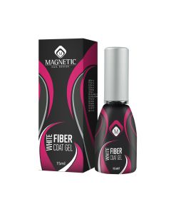Magnetic Fiber Coat Gel White 15ml 104156