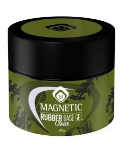 Magnetic rubber base gel clear 30g 104500