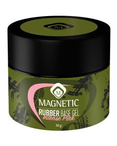 Magnetic rubber base gel intense pink 30g 104501