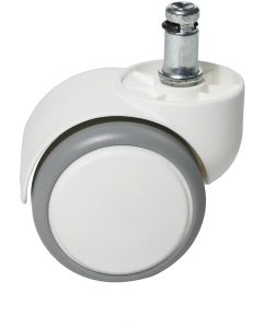 Namrol zwenkwiel voor tabouret 11mm stift (origineel, wit)
