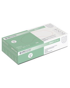 Unigloves handschoenen Mint pearl nitril L 100st