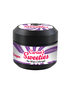 Cerisa Sweeties No Wipe Color Gel Metallic grape 106651