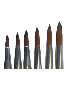 Acryl penselen set  6stuks