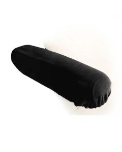 Badstof hoes voor armleuning universeel 2st Zwart