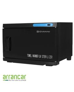 Handdoekverwarmer met UV 16L zwart