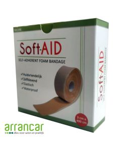 Rocare Soft-aid kleefverband 3cm x 4m