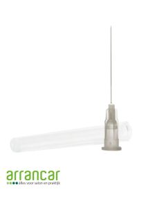 Teqler Milia naalden 27G x 3/4", 0,4 x 20 mm (grijs)