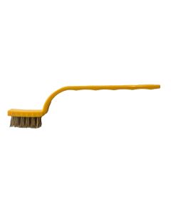 Fraisenborstel messing met handvat 10cm