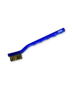 Fraisenborstel messing met handvat 17cm