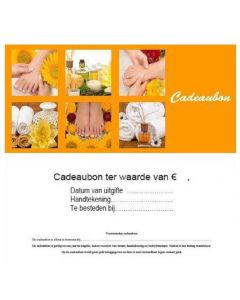 Cadeaubon 22 + enveloppe, 10st