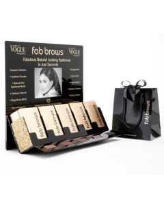 Fab Brows display leeg