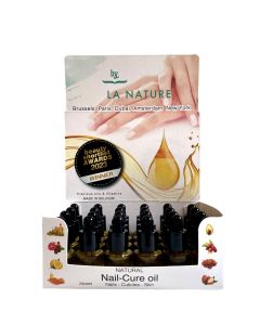 By La Nature display nail-cure oil 24x4ml