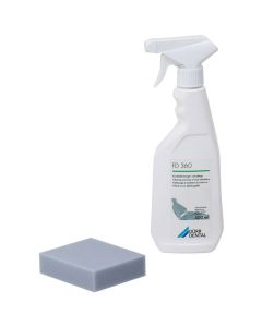 Dürr FD 360 kunstleer reiniger spray 500ml met 10 sponzen