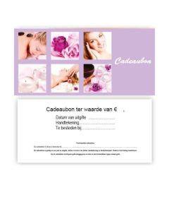 Cadeaubon 16 + enveloppe, 10st