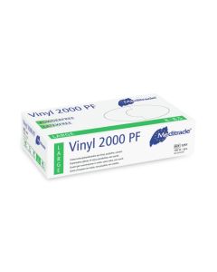 Meditrade Vinyl handschoenen maat L 100st