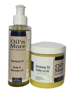 Oil 'n More Harmony 55 body & massage olie, 150ml