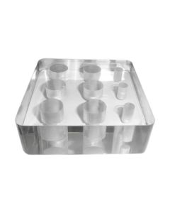 Ecuri houder voor 9 cups, klein