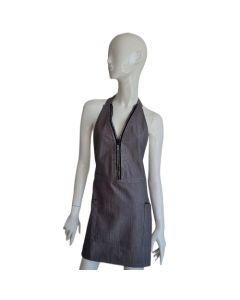 Diamant schort  p/st Grijs Denim one size fits most
