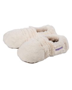 Volatile Slippies sloffen creme pluche maat 36-40