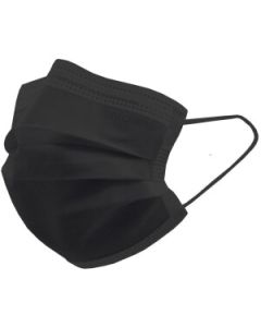 Unigloves Mondmasker IIR 3 laags zwart 50st