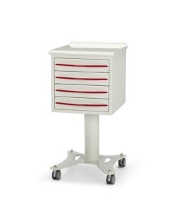 Namrol Tafelmodule met 4 laden op wielen