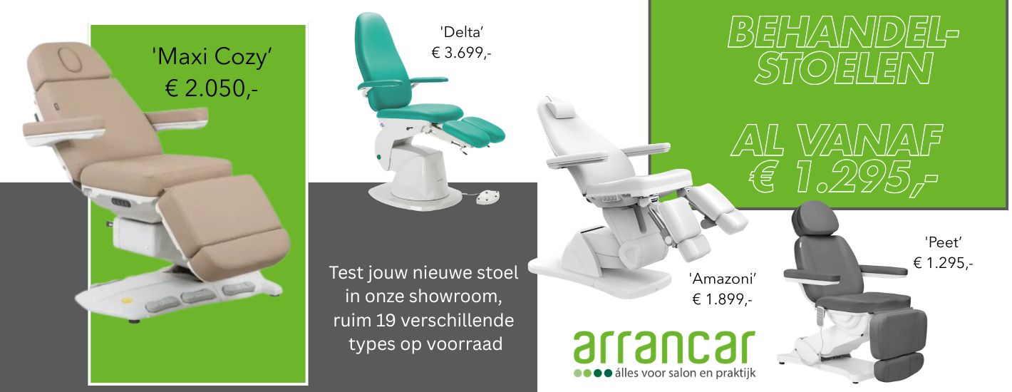 Ruime voorraad behandelstoelen